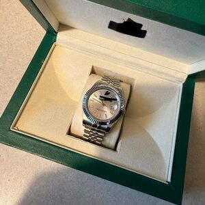 Luxury Silver Watch